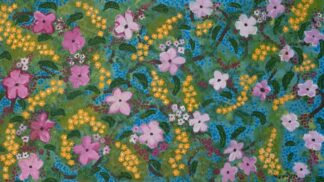 <br>Wild Hibiscus Patch - 316-25</br><br><i>Renee Wally</i></br>